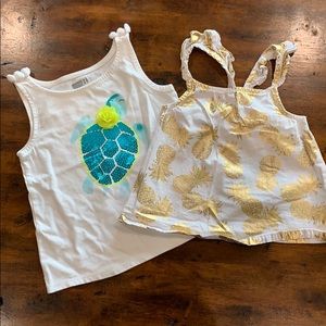 Lot of 2 Crazy 8 Summer Tank Tops